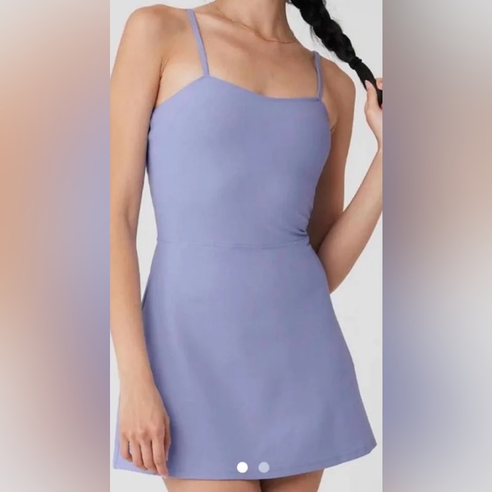 Alo Yoga Courtside Tennis Dress in Lilac Size Small
Barely worn